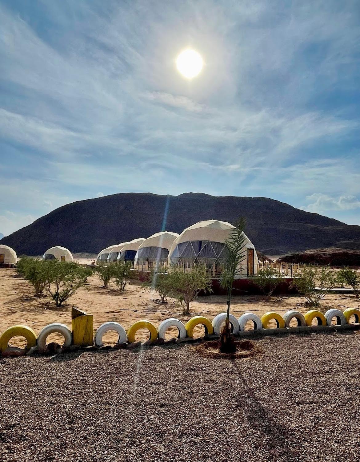 Adel Rum Camp Bubbles Wadi Rum Buitenkant foto