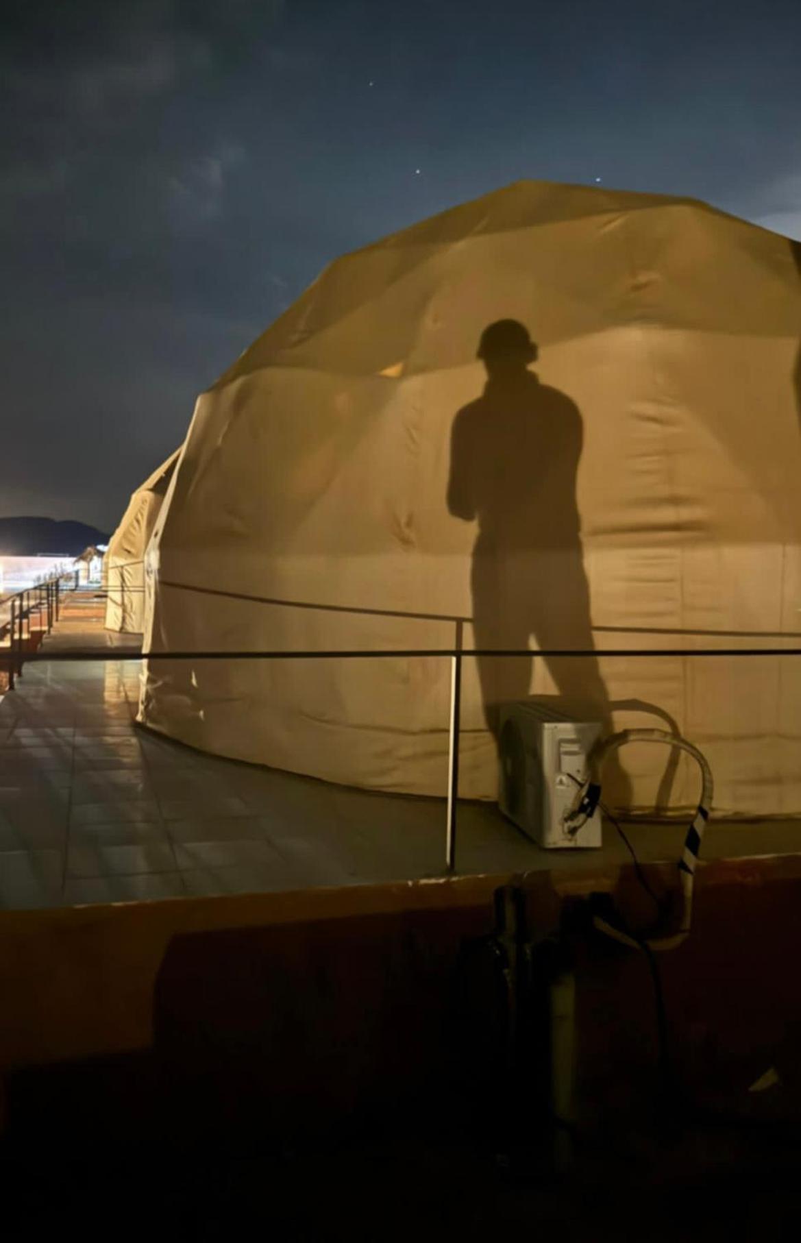 Adel Rum Camp Bubbles Wadi Rum Buitenkant foto
