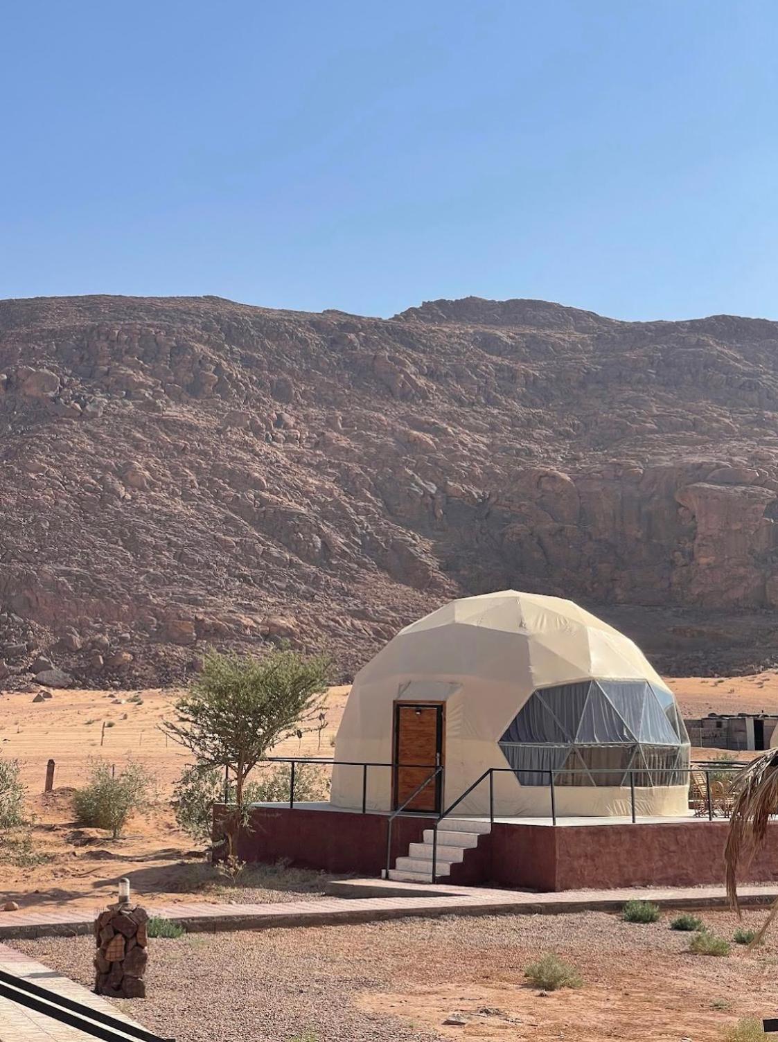 Adel Rum Camp Bubbles Wadi Rum Buitenkant foto