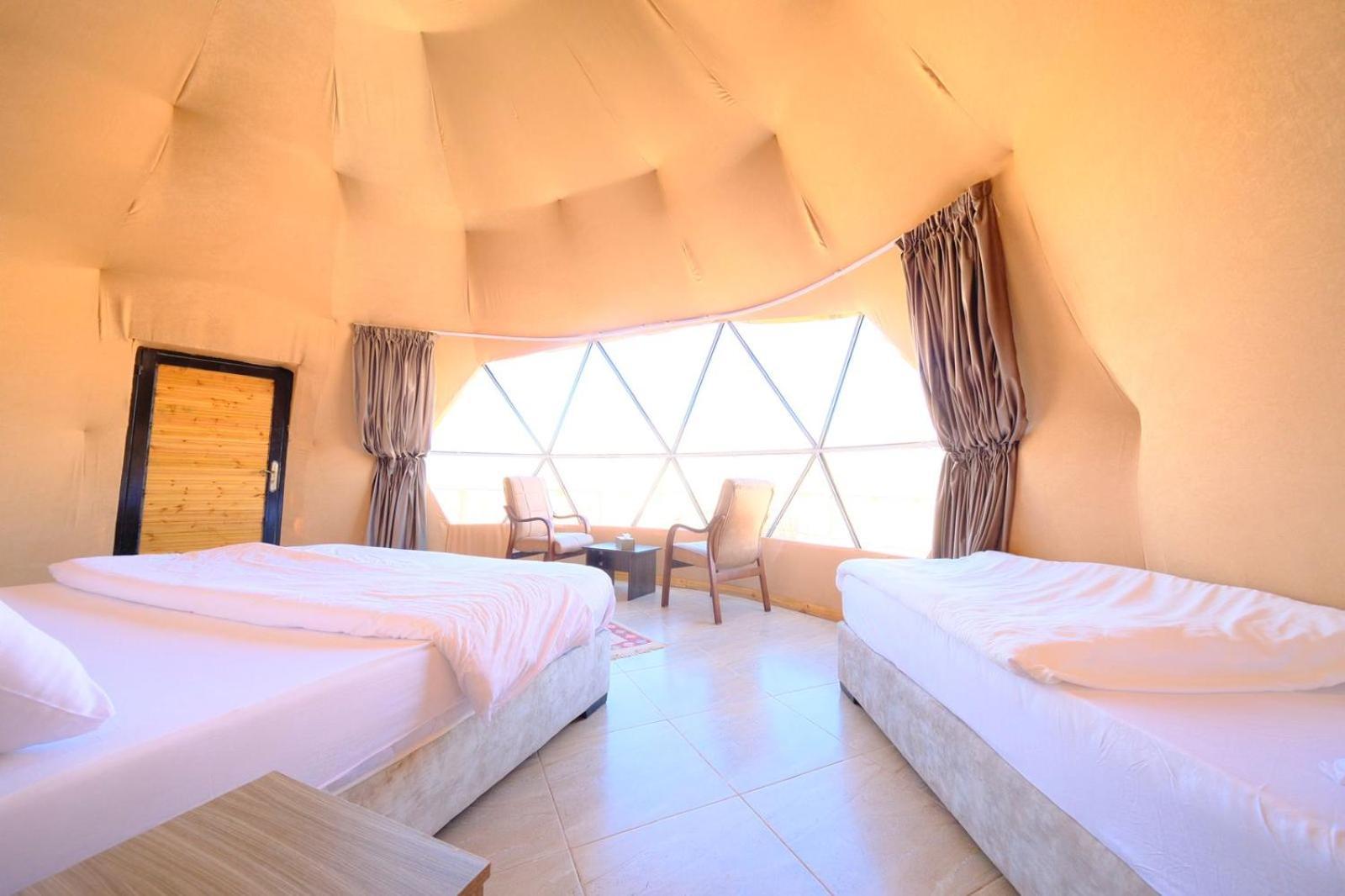 Adel Rum Camp Bubbles Wadi Rum Buitenkant foto