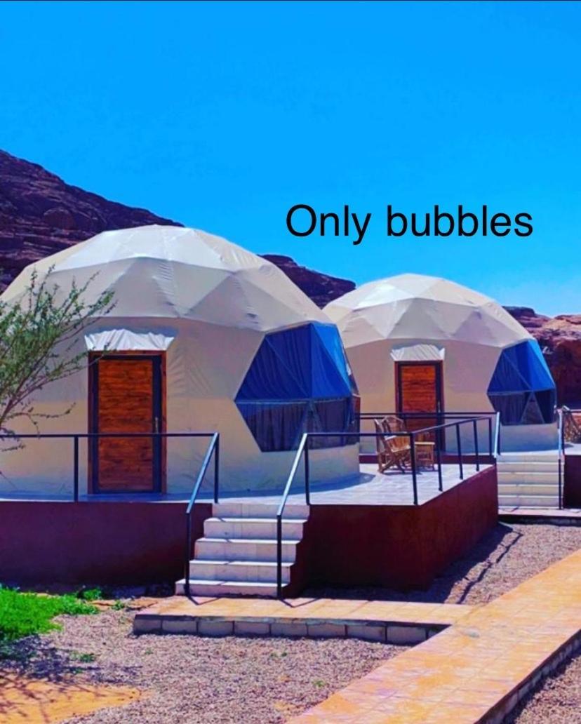 Adel Rum Camp Bubbles Wadi Rum Buitenkant foto