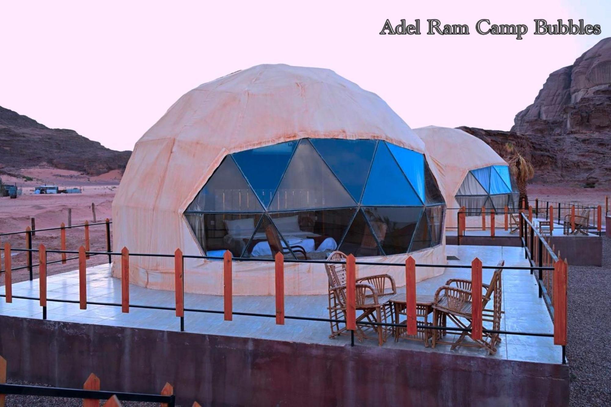 Adel Rum Camp Bubbles Wadi Rum Buitenkant foto